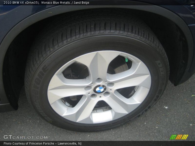 Monaco Blue Metallic / Sand Beige 2010 BMW X6 xDrive35i