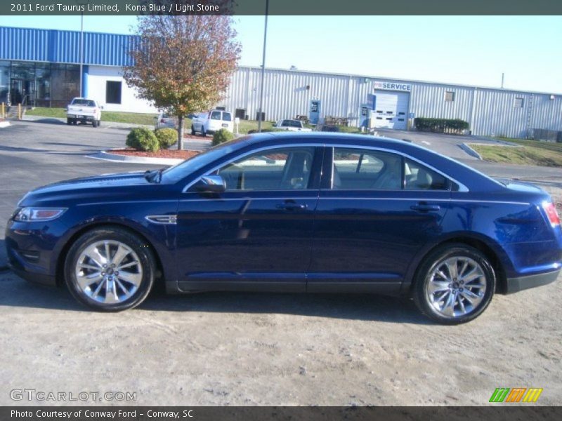 Kona Blue / Light Stone 2011 Ford Taurus Limited