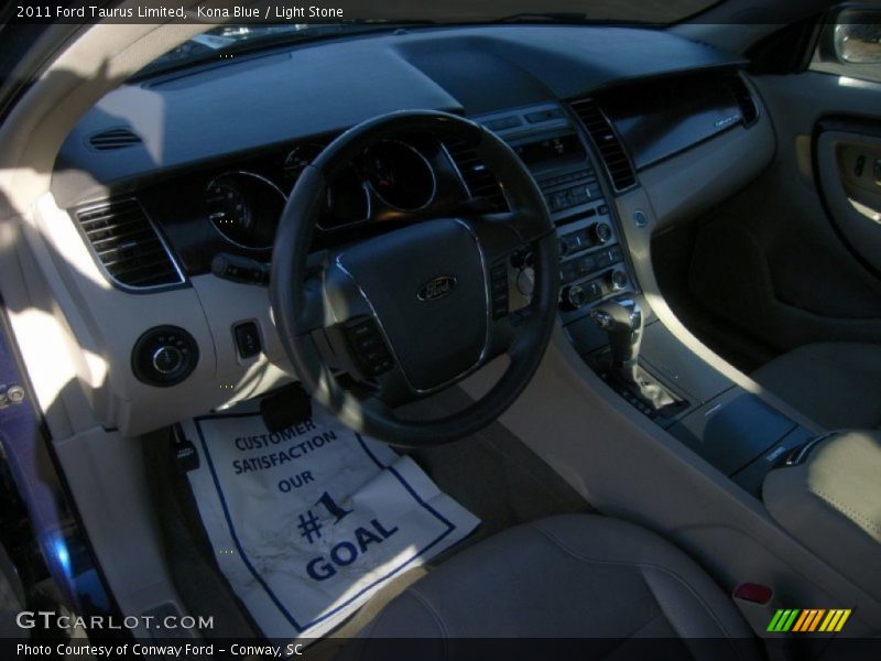 Kona Blue / Light Stone 2011 Ford Taurus Limited
