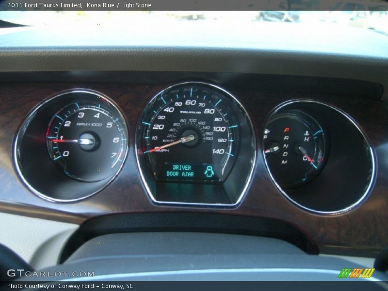 Kona Blue / Light Stone 2011 Ford Taurus Limited