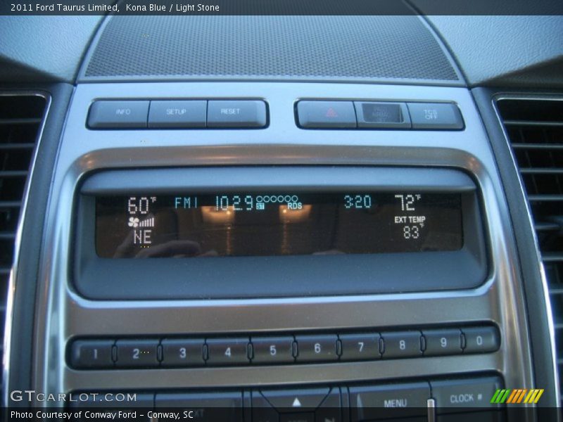 Kona Blue / Light Stone 2011 Ford Taurus Limited