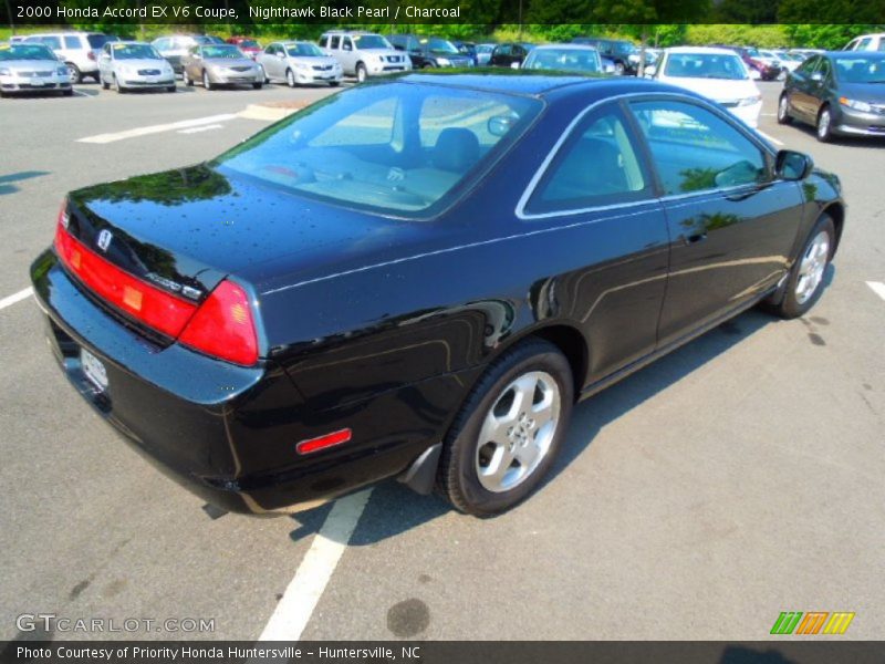 Nighthawk Black Pearl / Charcoal 2000 Honda Accord EX V6 Coupe