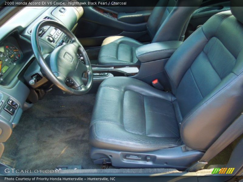 Nighthawk Black Pearl / Charcoal 2000 Honda Accord EX V6 Coupe