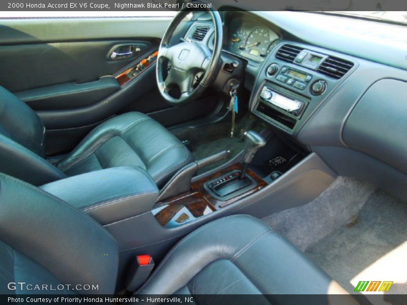 Nighthawk Black Pearl / Charcoal 2000 Honda Accord EX V6 Coupe