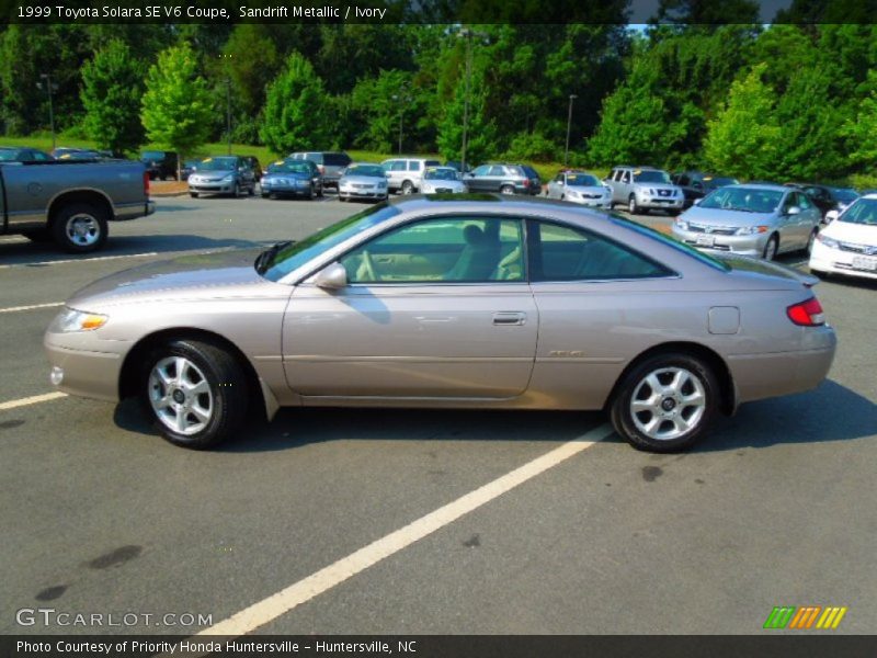 Sandrift Metallic / Ivory 1999 Toyota Solara SE V6 Coupe