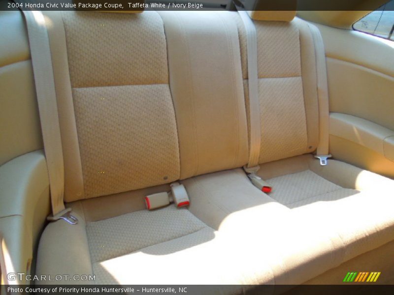 Taffeta White / Ivory Beige 2004 Honda Civic Value Package Coupe
