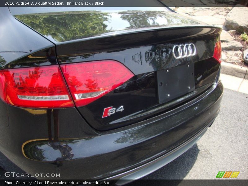 Brilliant Black / Black 2010 Audi S4 3.0 quattro Sedan