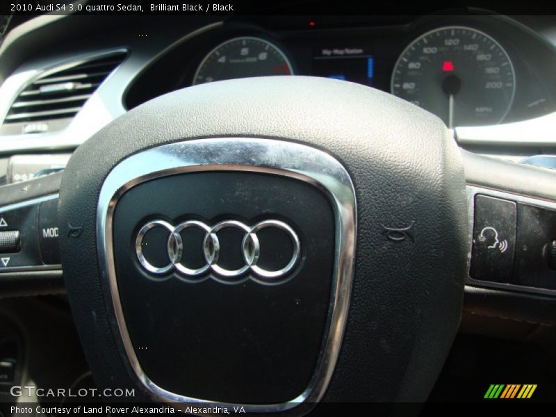 Brilliant Black / Black 2010 Audi S4 3.0 quattro Sedan