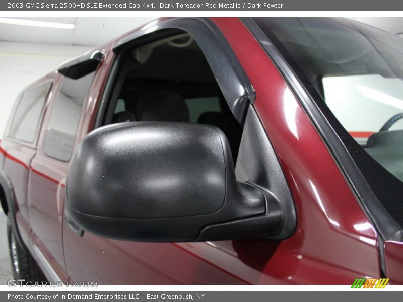 Dark Toreador Red Metallic / Dark Pewter 2003 GMC Sierra 2500HD SLE Extended Cab 4x4