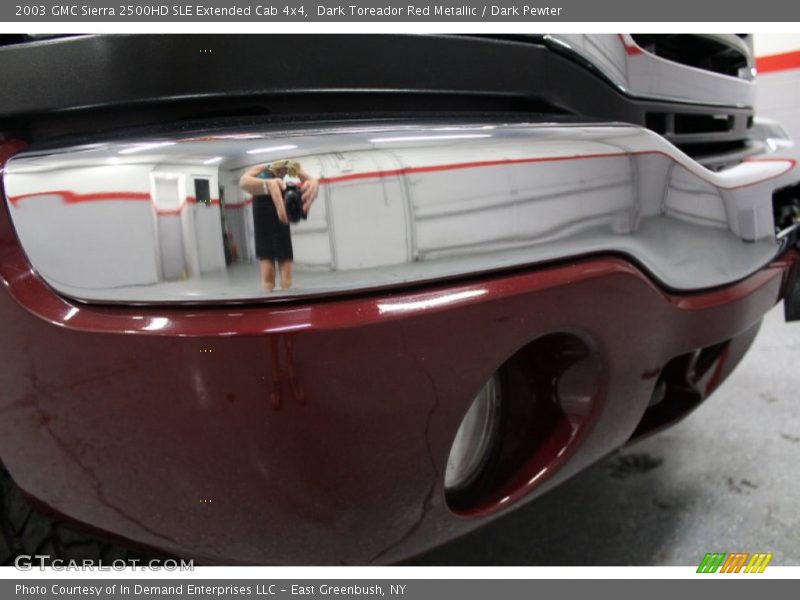 Dark Toreador Red Metallic / Dark Pewter 2003 GMC Sierra 2500HD SLE Extended Cab 4x4