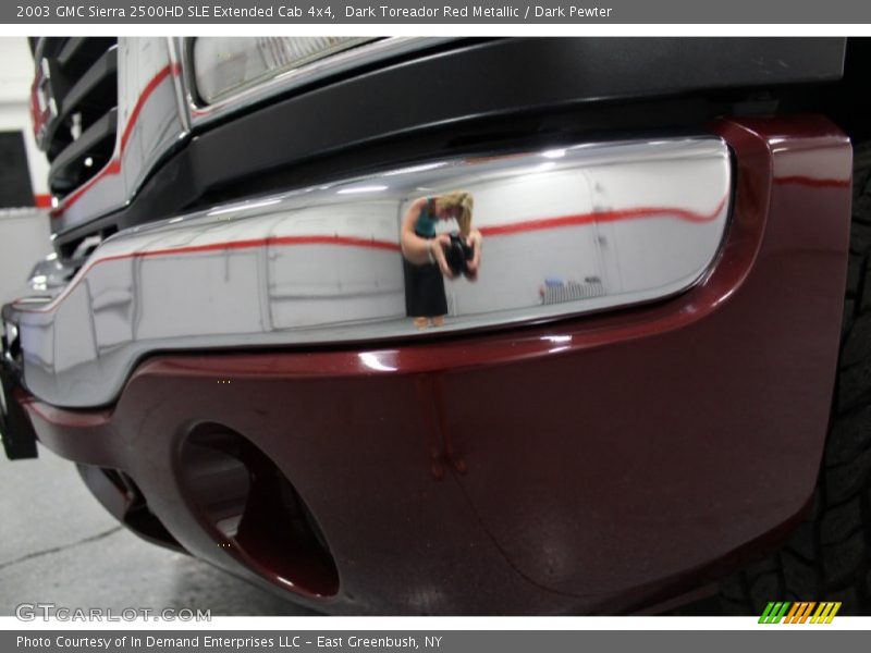 Dark Toreador Red Metallic / Dark Pewter 2003 GMC Sierra 2500HD SLE Extended Cab 4x4
