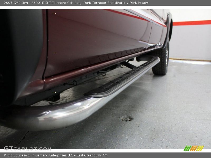 Dark Toreador Red Metallic / Dark Pewter 2003 GMC Sierra 2500HD SLE Extended Cab 4x4