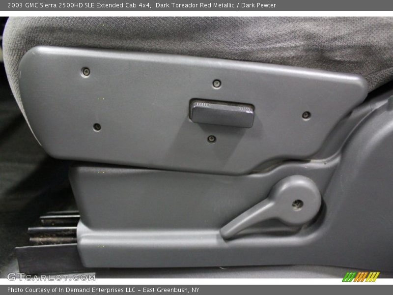 Dark Toreador Red Metallic / Dark Pewter 2003 GMC Sierra 2500HD SLE Extended Cab 4x4