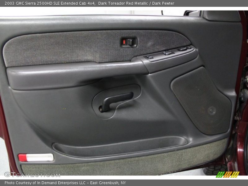 Dark Toreador Red Metallic / Dark Pewter 2003 GMC Sierra 2500HD SLE Extended Cab 4x4