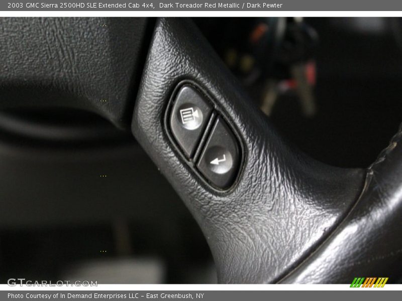 Dark Toreador Red Metallic / Dark Pewter 2003 GMC Sierra 2500HD SLE Extended Cab 4x4