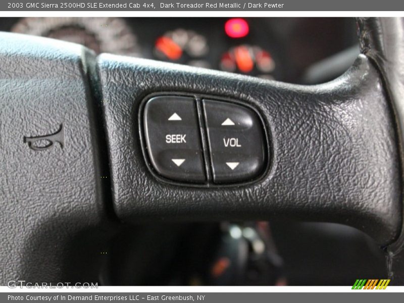 Dark Toreador Red Metallic / Dark Pewter 2003 GMC Sierra 2500HD SLE Extended Cab 4x4