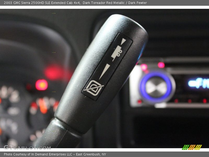 Dark Toreador Red Metallic / Dark Pewter 2003 GMC Sierra 2500HD SLE Extended Cab 4x4