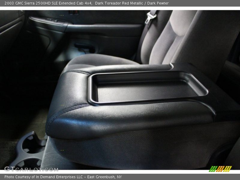 Dark Toreador Red Metallic / Dark Pewter 2003 GMC Sierra 2500HD SLE Extended Cab 4x4