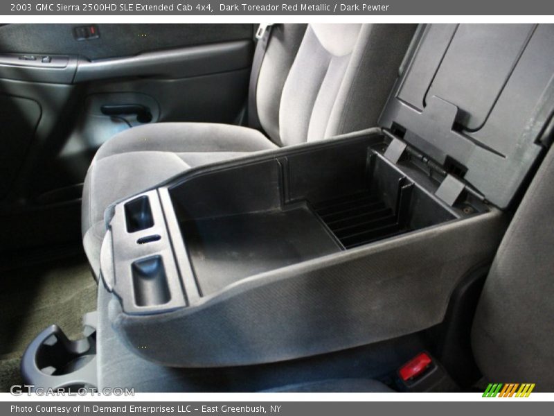 Dark Toreador Red Metallic / Dark Pewter 2003 GMC Sierra 2500HD SLE Extended Cab 4x4