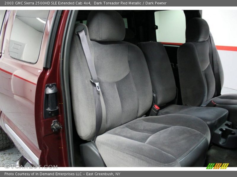 Dark Toreador Red Metallic / Dark Pewter 2003 GMC Sierra 2500HD SLE Extended Cab 4x4