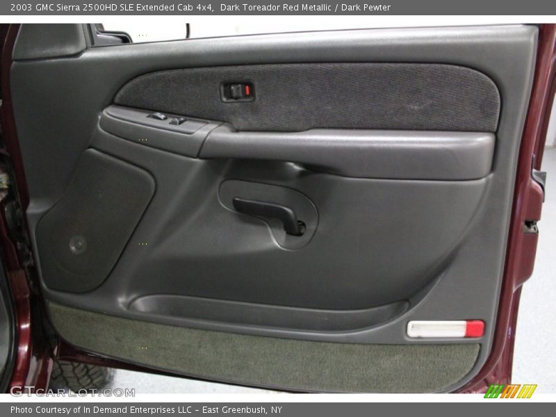 Dark Toreador Red Metallic / Dark Pewter 2003 GMC Sierra 2500HD SLE Extended Cab 4x4