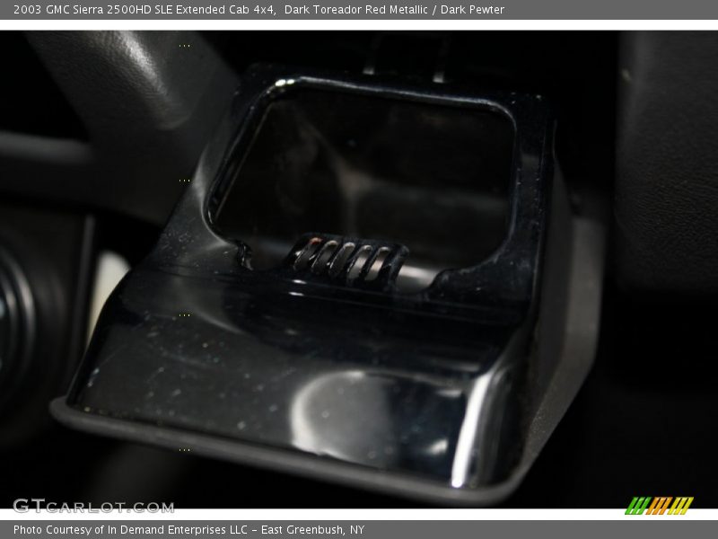 Dark Toreador Red Metallic / Dark Pewter 2003 GMC Sierra 2500HD SLE Extended Cab 4x4