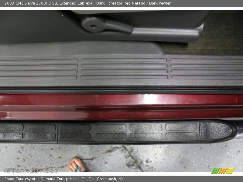 Dark Toreador Red Metallic / Dark Pewter 2003 GMC Sierra 2500HD SLE Extended Cab 4x4