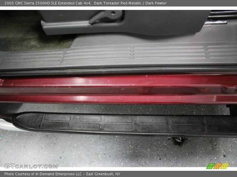 Dark Toreador Red Metallic / Dark Pewter 2003 GMC Sierra 2500HD SLE Extended Cab 4x4