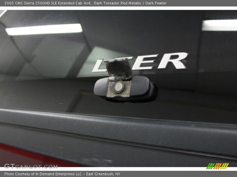 Dark Toreador Red Metallic / Dark Pewter 2003 GMC Sierra 2500HD SLE Extended Cab 4x4