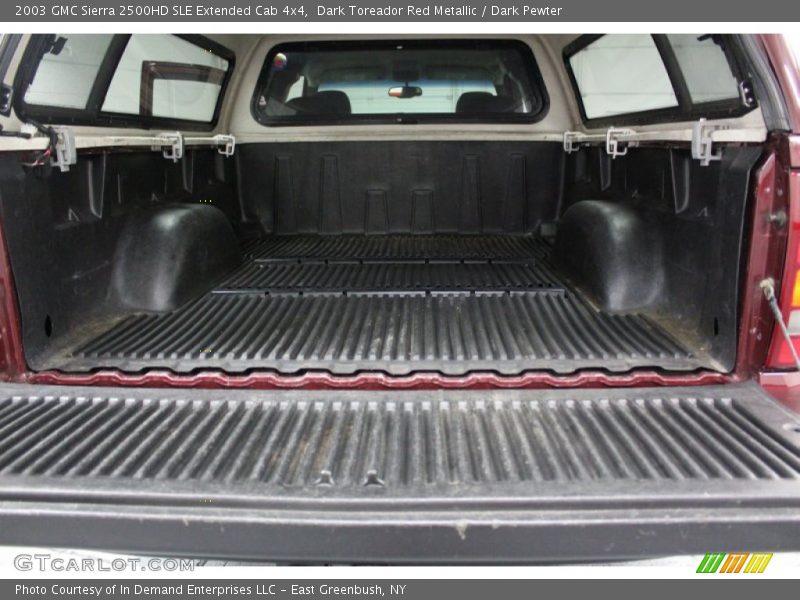 Dark Toreador Red Metallic / Dark Pewter 2003 GMC Sierra 2500HD SLE Extended Cab 4x4