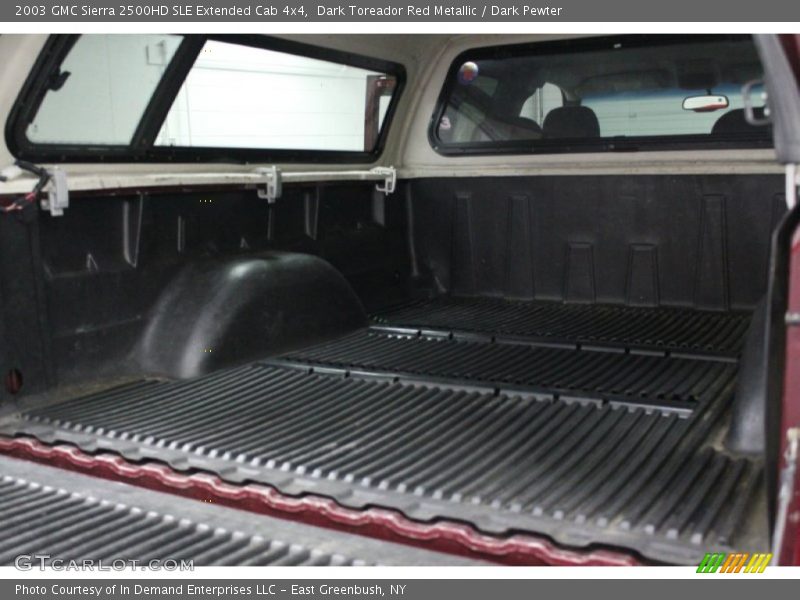 Dark Toreador Red Metallic / Dark Pewter 2003 GMC Sierra 2500HD SLE Extended Cab 4x4