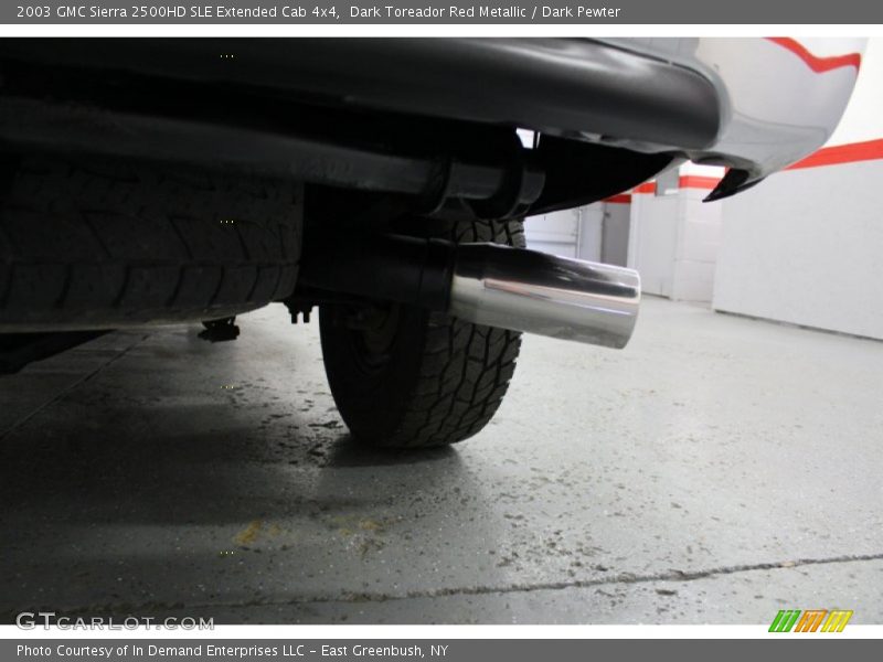 Dark Toreador Red Metallic / Dark Pewter 2003 GMC Sierra 2500HD SLE Extended Cab 4x4