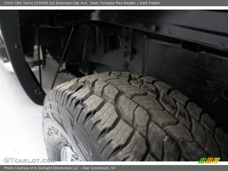 Dark Toreador Red Metallic / Dark Pewter 2003 GMC Sierra 2500HD SLE Extended Cab 4x4
