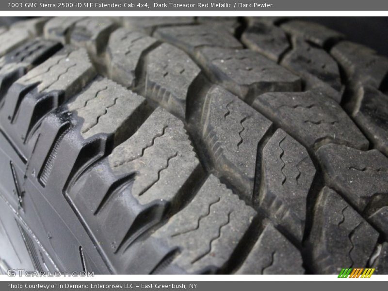 Dark Toreador Red Metallic / Dark Pewter 2003 GMC Sierra 2500HD SLE Extended Cab 4x4