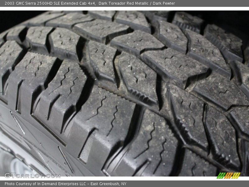 Dark Toreador Red Metallic / Dark Pewter 2003 GMC Sierra 2500HD SLE Extended Cab 4x4