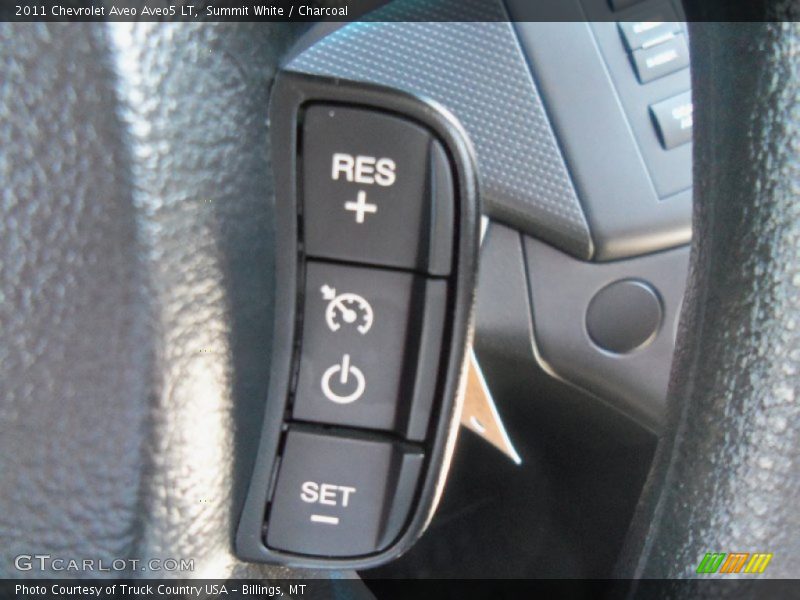 Summit White / Charcoal 2011 Chevrolet Aveo Aveo5 LT