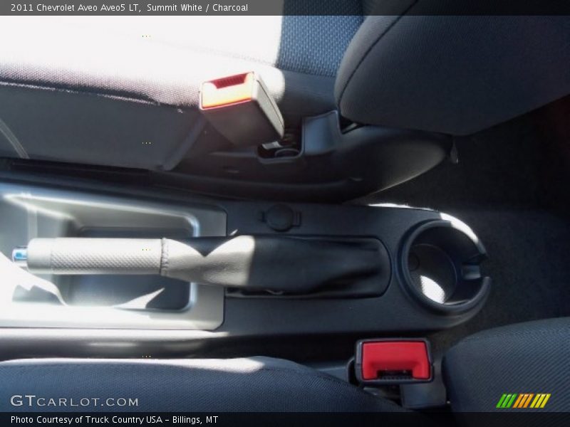 Summit White / Charcoal 2011 Chevrolet Aveo Aveo5 LT