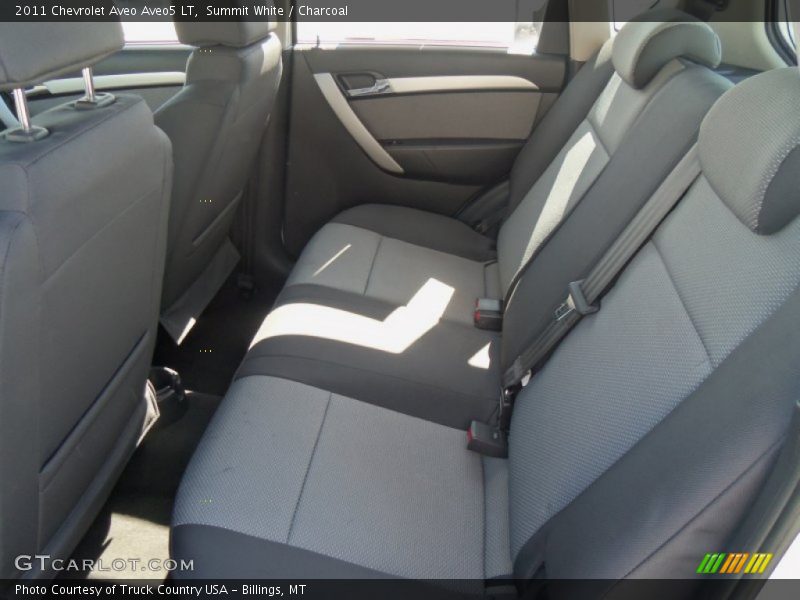 Summit White / Charcoal 2011 Chevrolet Aveo Aveo5 LT