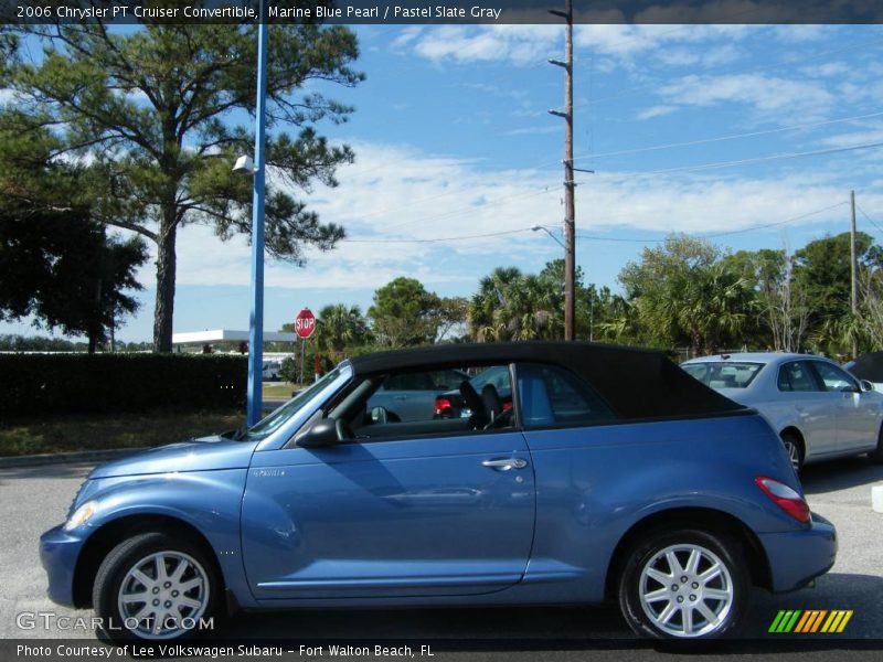 Marine Blue Pearl / Pastel Slate Gray 2006 Chrysler PT Cruiser Convertible