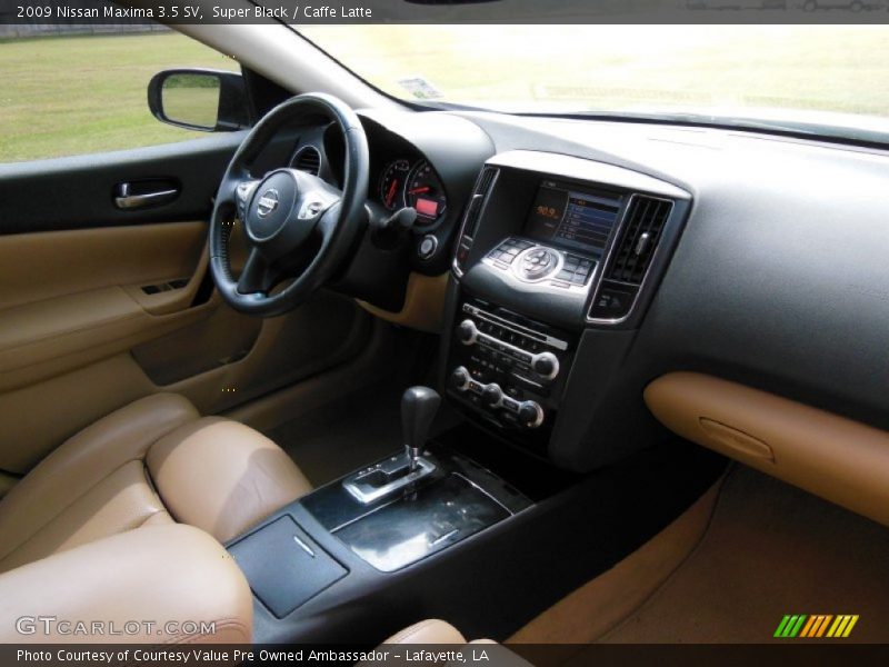 Super Black / Caffe Latte 2009 Nissan Maxima 3.5 SV