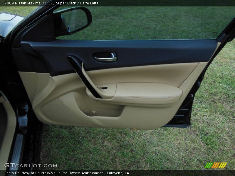 Super Black / Caffe Latte 2009 Nissan Maxima 3.5 SV