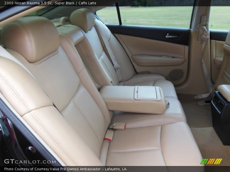 Super Black / Caffe Latte 2009 Nissan Maxima 3.5 SV