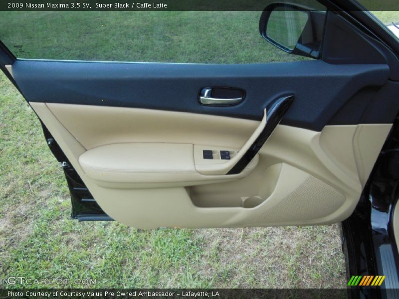Super Black / Caffe Latte 2009 Nissan Maxima 3.5 SV