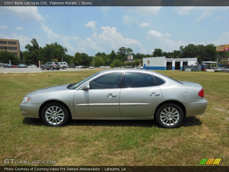 Platinum Metallic / Ebony 2007 Buick LaCrosse CXS