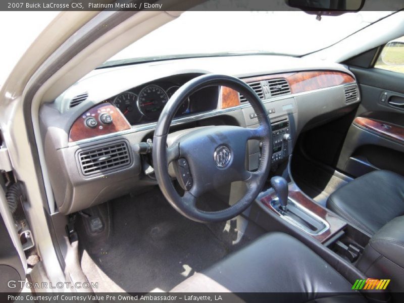 Platinum Metallic / Ebony 2007 Buick LaCrosse CXS