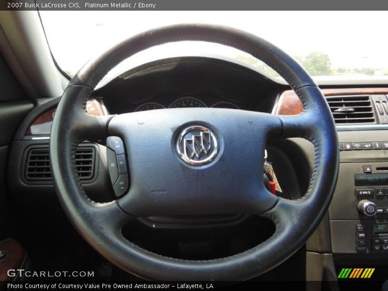 Platinum Metallic / Ebony 2007 Buick LaCrosse CXS