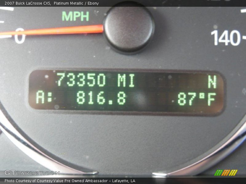 Platinum Metallic / Ebony 2007 Buick LaCrosse CXS