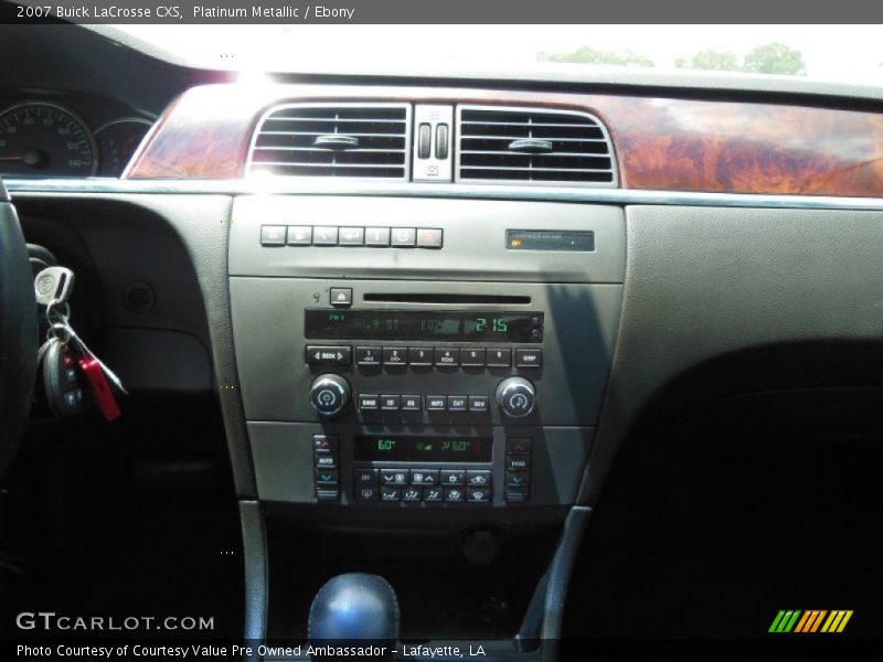 Platinum Metallic / Ebony 2007 Buick LaCrosse CXS