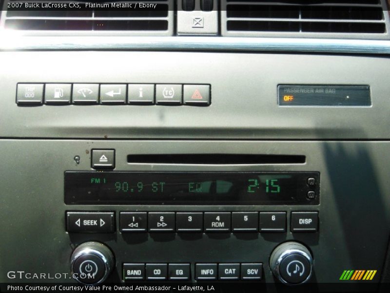 Platinum Metallic / Ebony 2007 Buick LaCrosse CXS