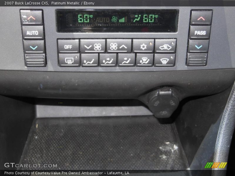 Platinum Metallic / Ebony 2007 Buick LaCrosse CXS